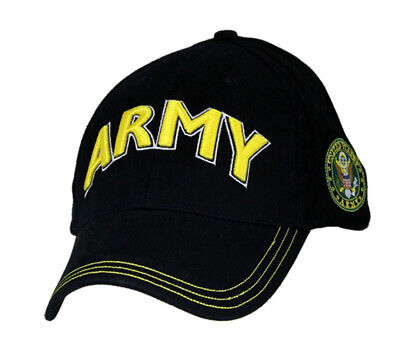 U.S. ARMY Hat - Black Baseball Cap