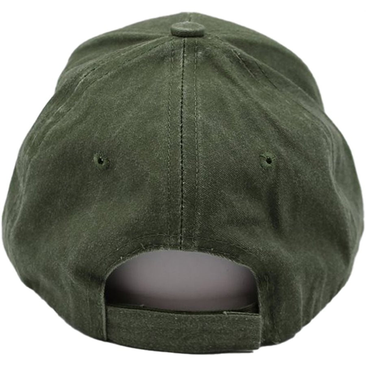 1st Infantry Insignia Hat / U.S. Army Washed OD Green Baseball Cap