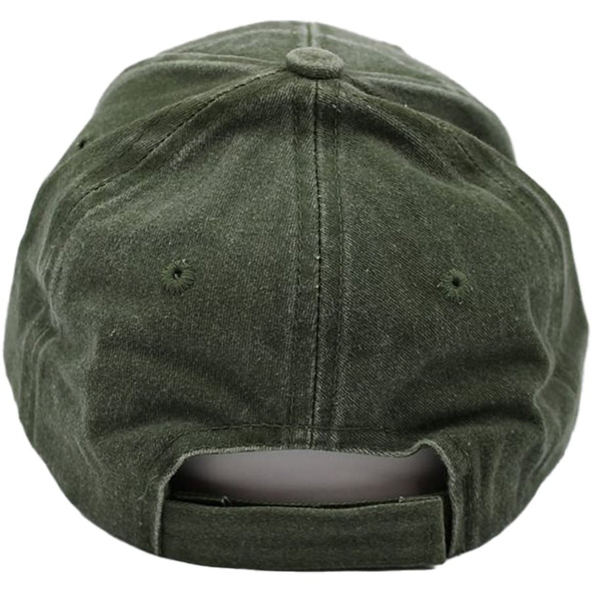 U.S. Air Force Retired Hat / USAF Insignia Washed OD Green Baseball Cap