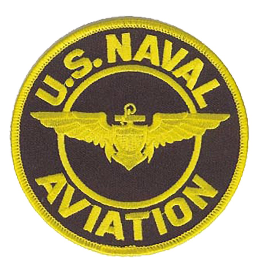 U.S. Naval Aviation Insignia USN 4" Iron-On Patch