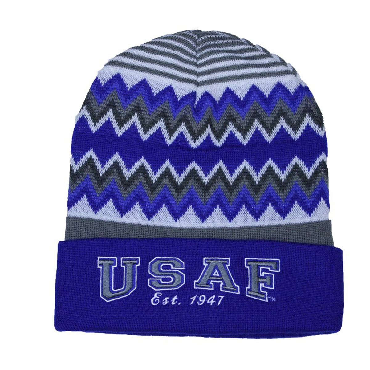 U.S. Air Force Blue Knit Cap / USAF Watch Cap Beanie