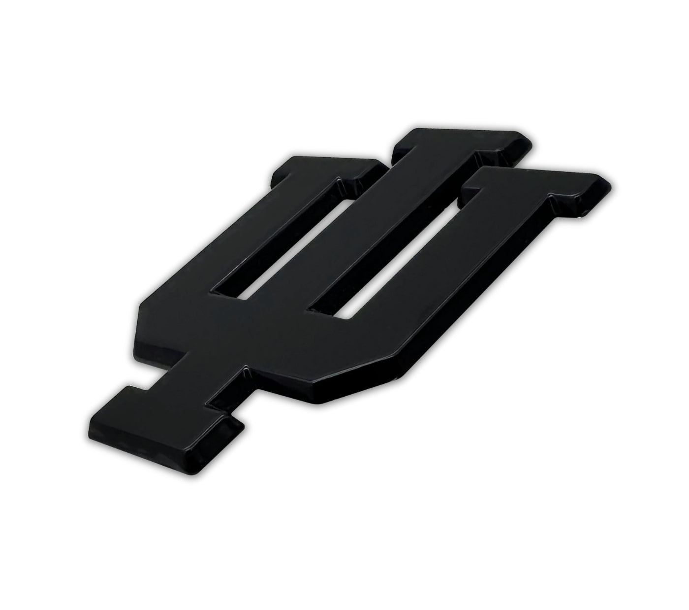 Indiana University Hoosiers IU Black Metal Auto Emblem