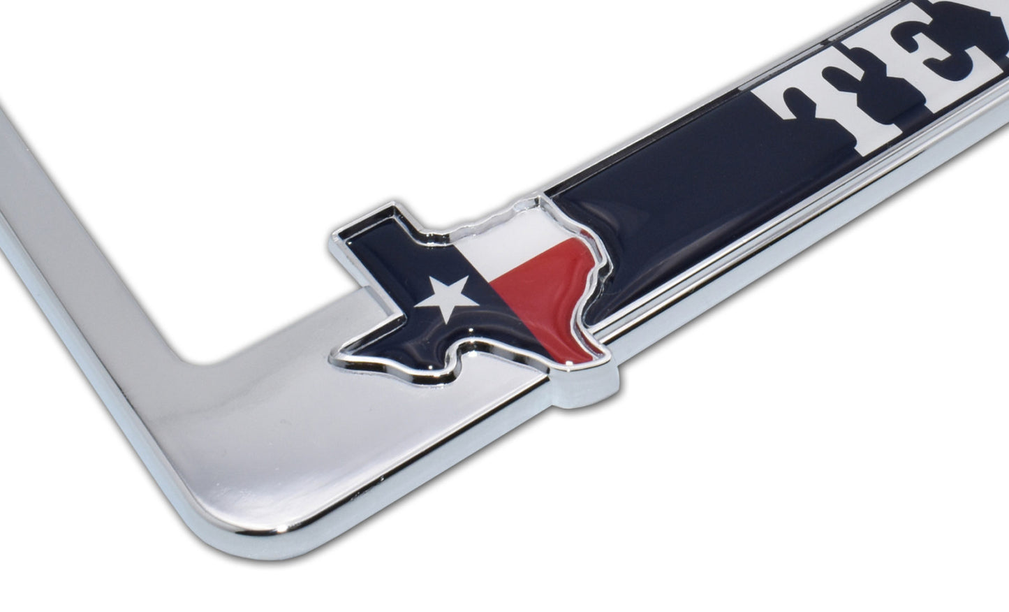 Everything is Bigger in Texas Metal License Plate Frame