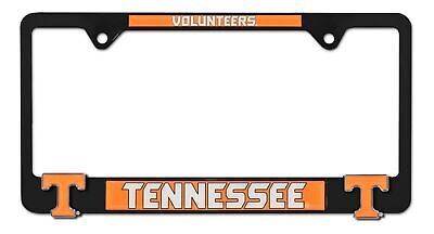 Tennessee Volunteers Black 3D Metal License Plate Frame
