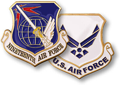 U.S. Air Force / Nineteenth Air Force - USAF Challenge Coin