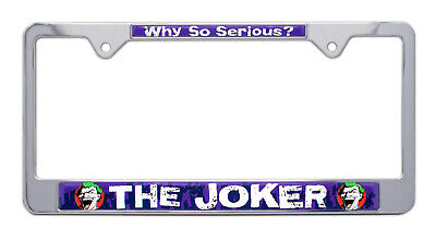 Joker - DC Comics Chrome License Plate Frame