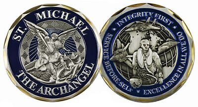 Saint Michael / Military Airman - USAF Challenge Coin 3130