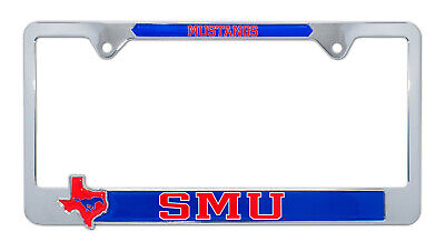 Southern Methodist University Mustangs 3D License Plate Frame