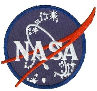 NASA Logo Patch / NASA's Offical Emblem 3" Embroidered Patch