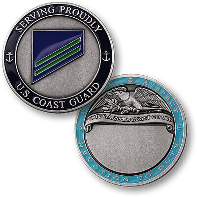 U.S. Coast Guard / E2 Airman - USCG Challenge Coin
