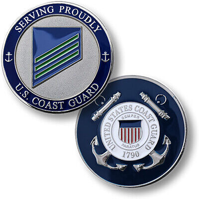 U.S. Coast Guard / E3 Airman - USCG Challenge Coin