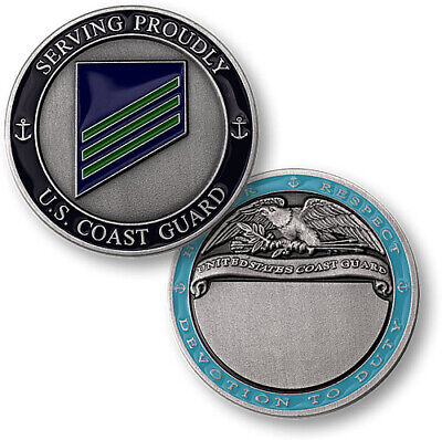 U.S. Coast Guard / E3 Airman - USCG Challenge Coin