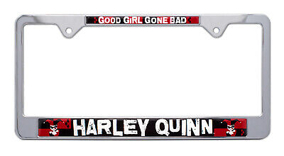 Harley Quinn - DC Comics Chrome License Plate Frame