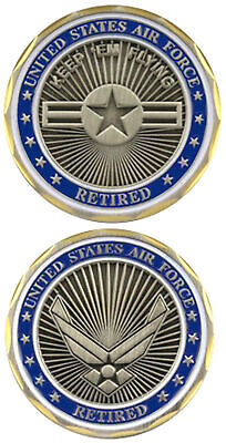 U.S. Air Force / Retired - Challenge Coin 2440