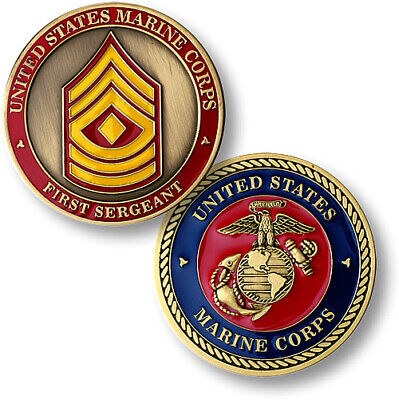 U.S. Marine Corps / First Sergeant - USMC Challenge Coin
