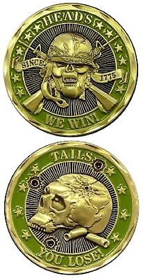 Heads We Win! / Tails You Lose! - Challenge Coin 2464