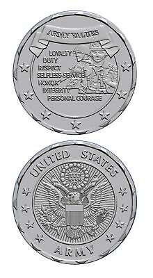 U.S. Army Values Challenge Coin *USA Made!