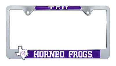 TCU Horned Frogs 3D License Plate Frame