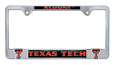 Texas Tech Alumni 3D License Plate Frame