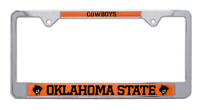Oklahoma State Cowboys License Plate Frame