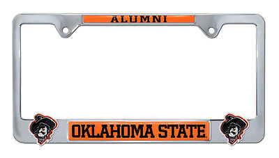 Oklahoma State Alumni 3D License Plate Frame