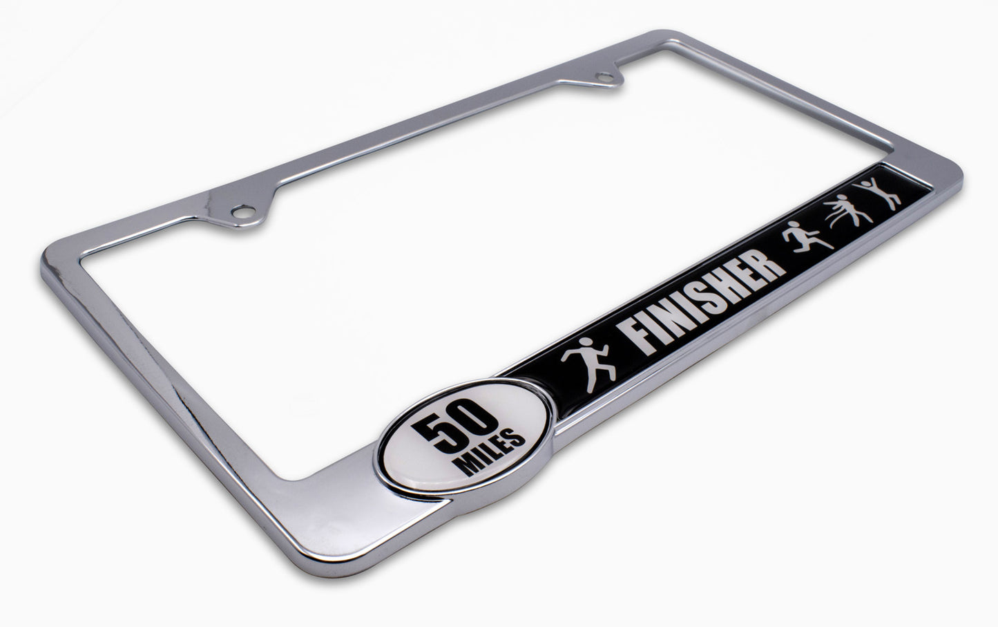 Ultra Marathon 50 Miles Finisher License Plate Frame