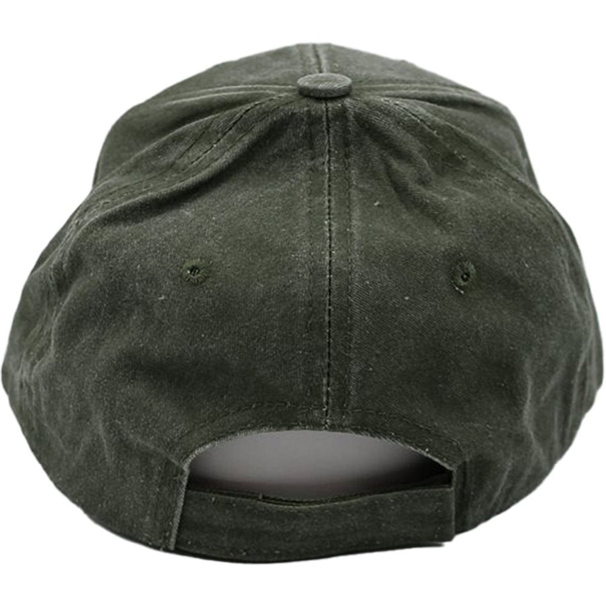 U.S. Navy Seabees Hat - USN Washed OD Green Baseball Cap