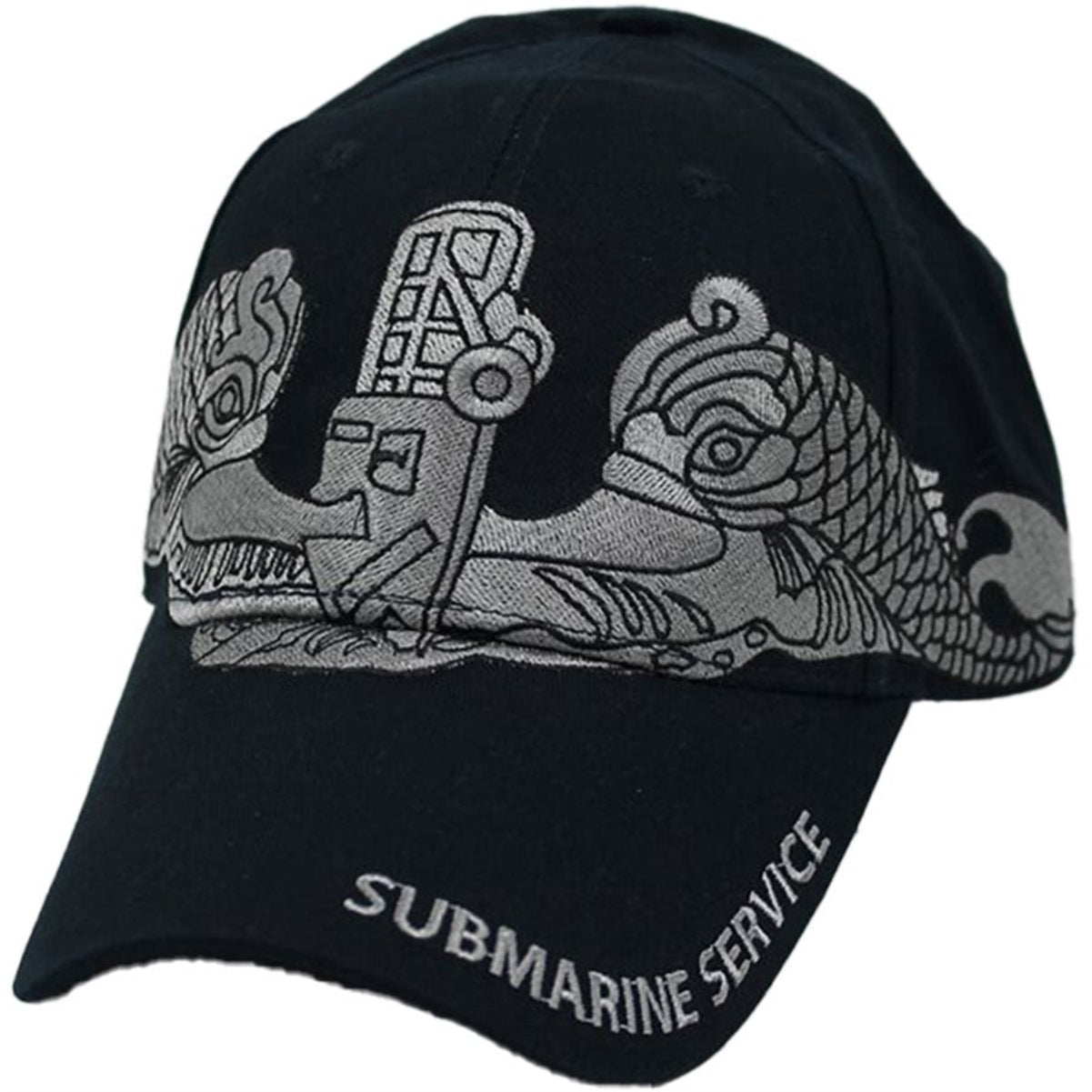 U.S. Navy Submarine Service Hat / USN Dark Navy Baseball Cap