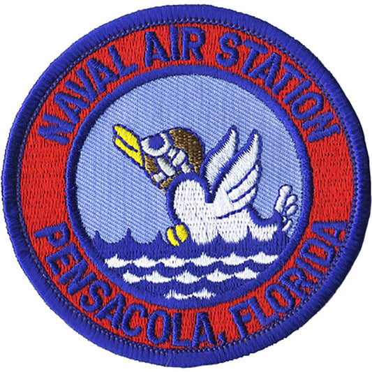 U.S. Navy / Naval Air Station Pensacola, Florida 3" USN NAS Embroidered Patch