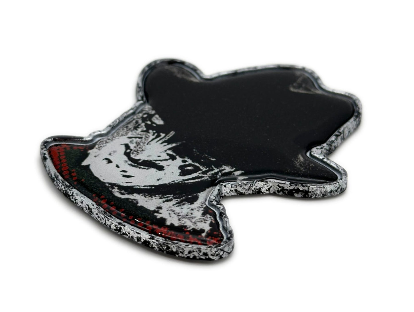 Freddy Krueger Nightmare on Elm Street 2.9” x 3.45” Metal Auto Emblem