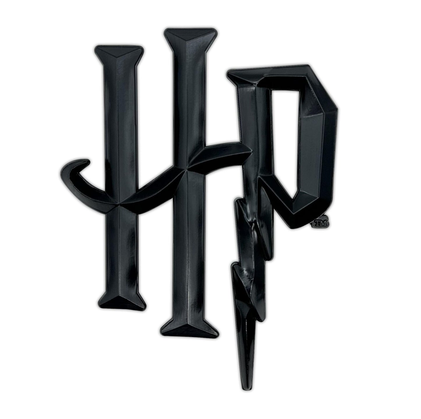 Harry Potter Hogwarts Black Metal Auto Emblem