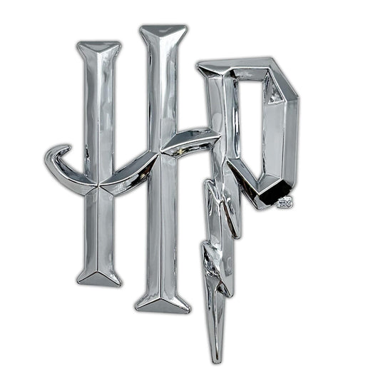 Harry Potter Hogwarts Chrome Metal Auto Emblem