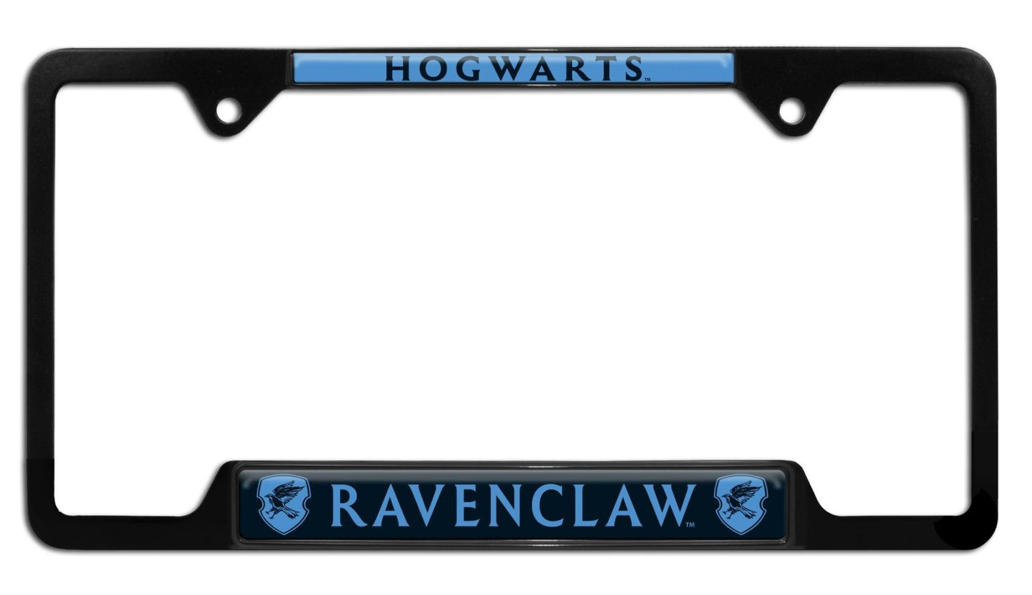 Harry Potter Ravenclaw Black Open Metal License Plate Frame