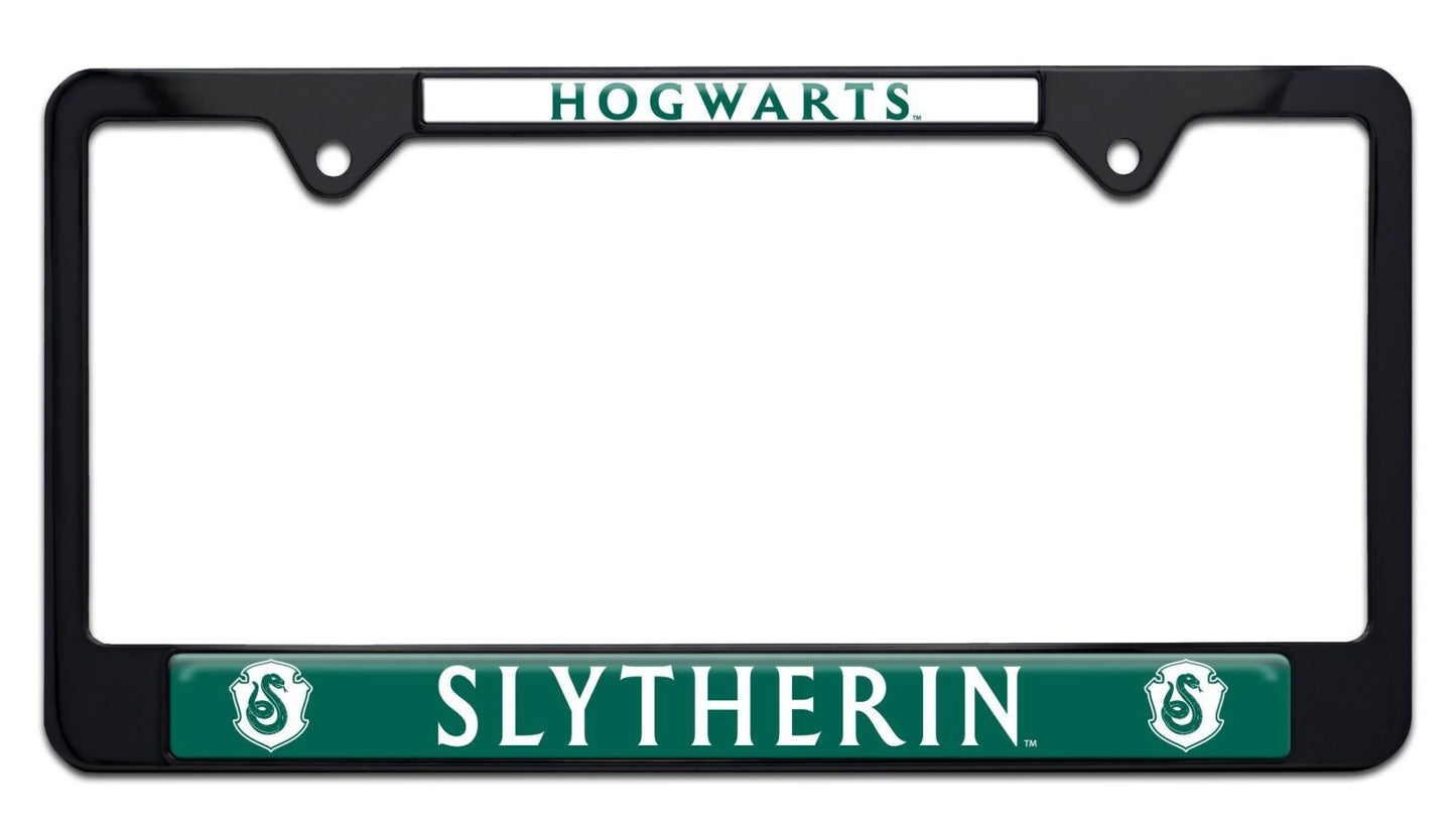 Harry Potter Slytherin Black Standard Metal License Plate Frame