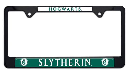 Harry Potter Slytherin Black Standard Metal License Plate Frame