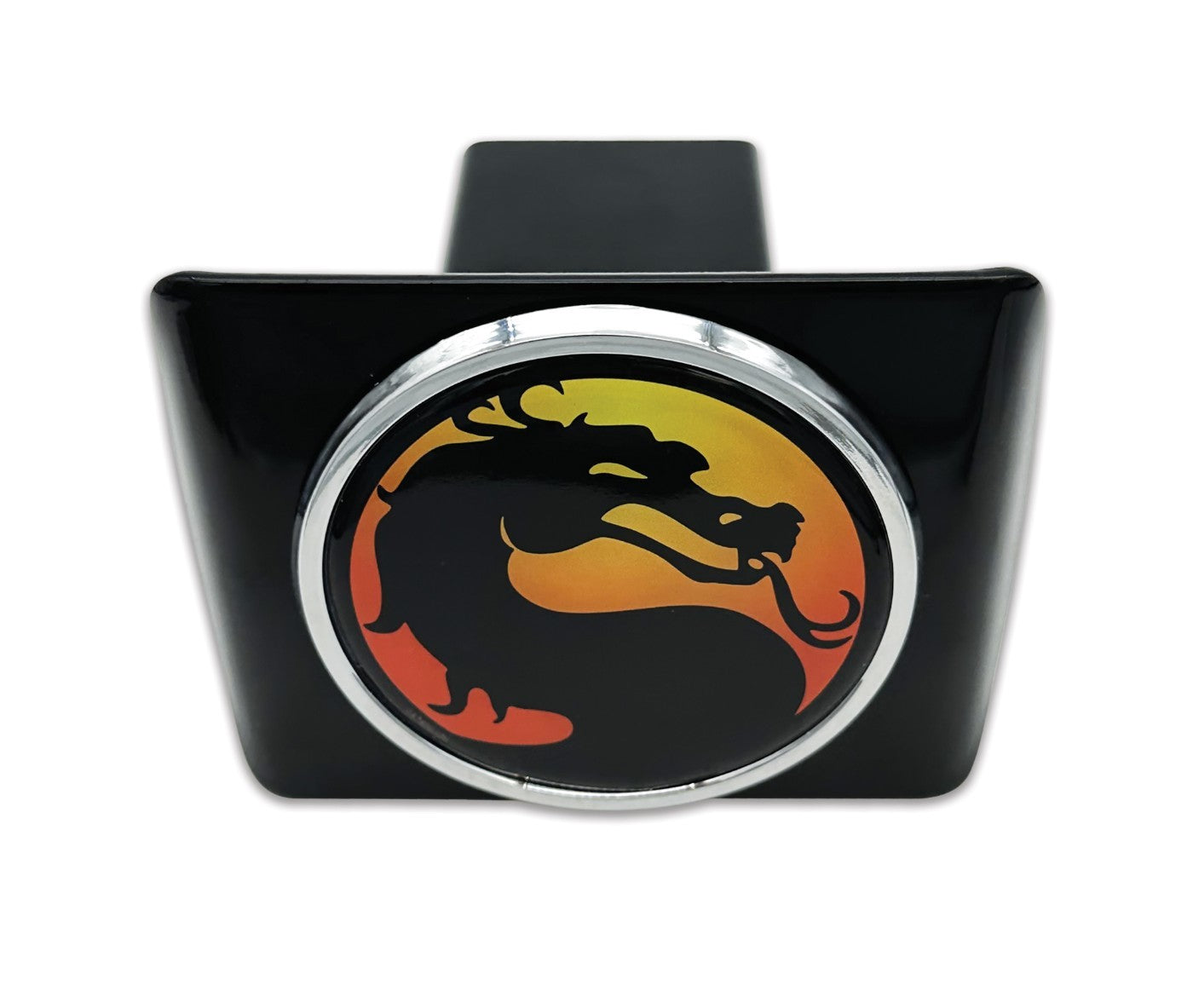 Mortal Kombat Dragon Black All-Metal Hitch Cover
