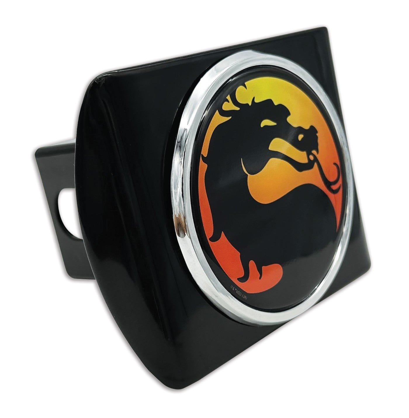 Mortal Kombat Dragon Black All-Metal Hitch Cover