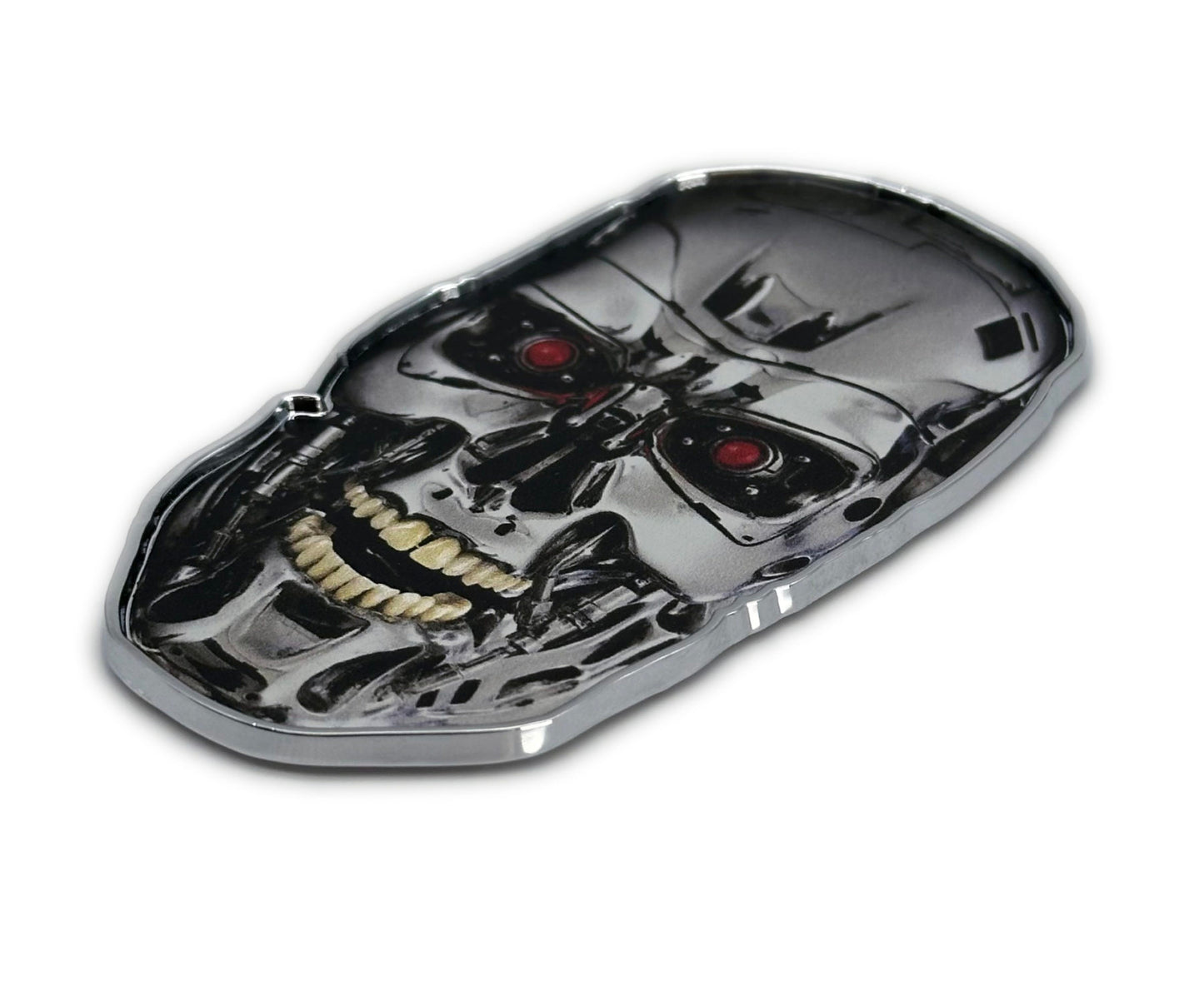 Terminator 2.1” x 3.45” Metal Auto Emblem