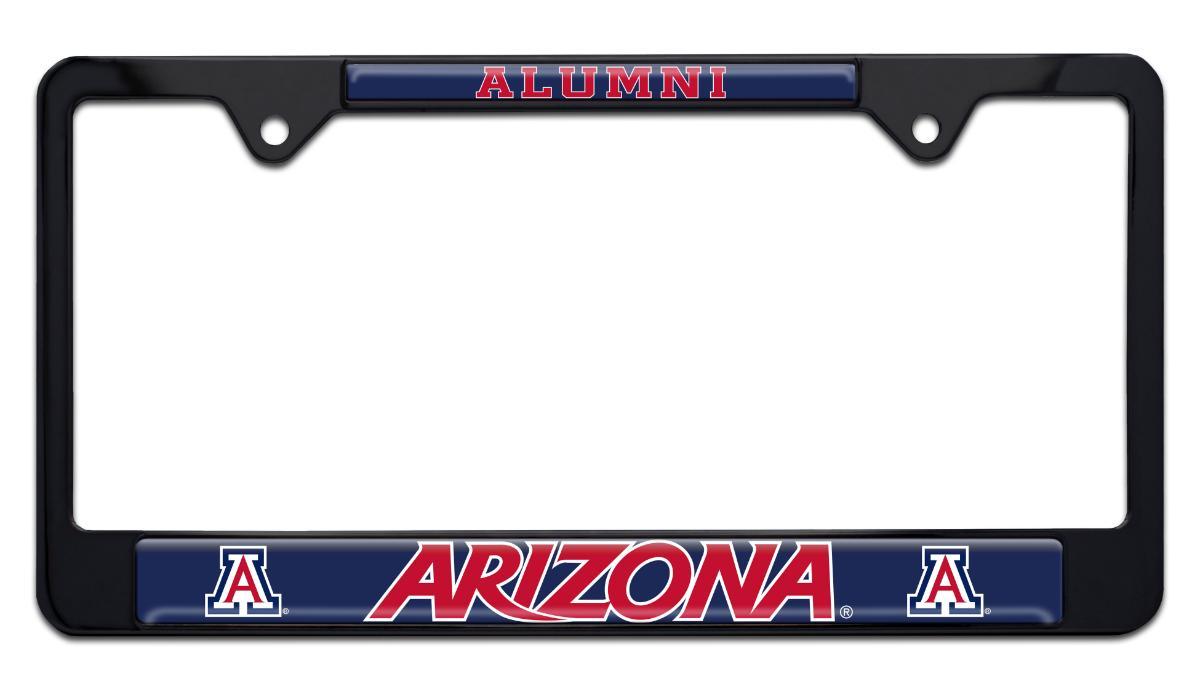 University of Arizona Alumni Black Metal License Plate Frame