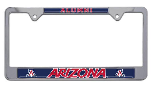 University of Arizona Alumni Chrome Metal License Plate Frame