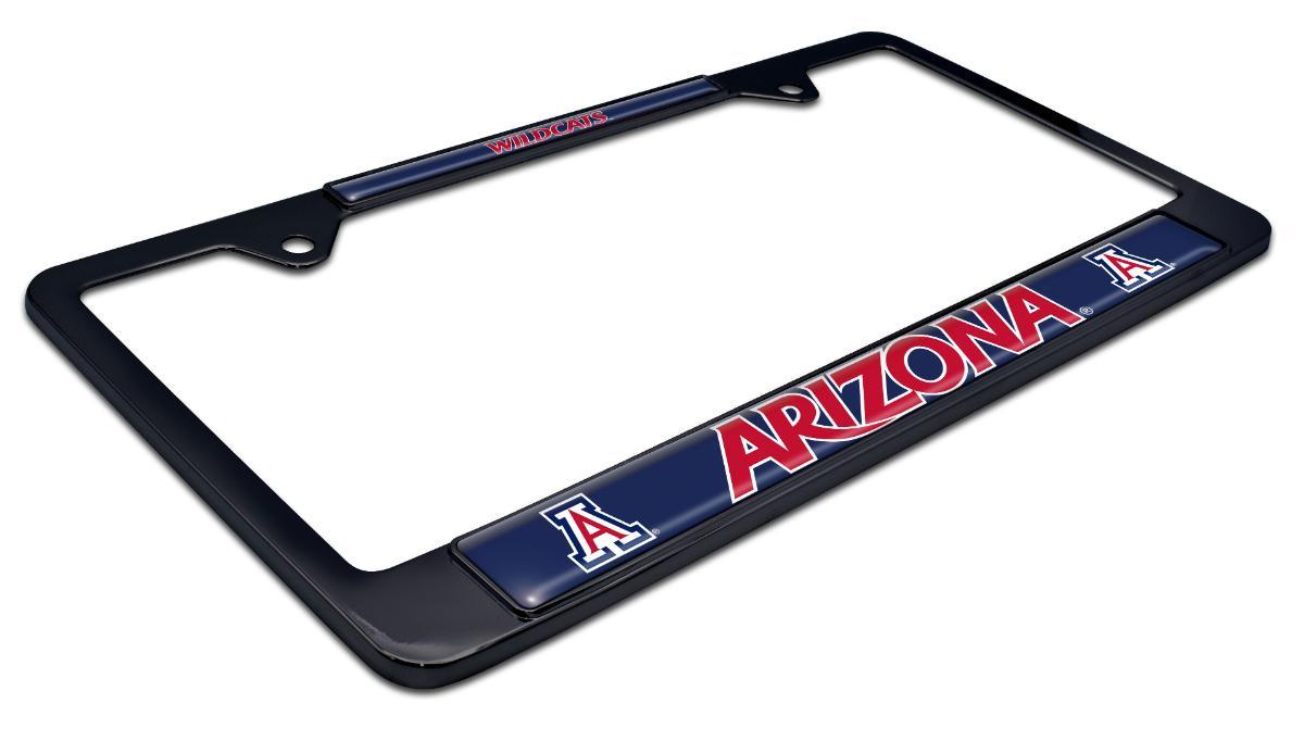 University of Arizona Wildcats Black Metal License Plate Frame