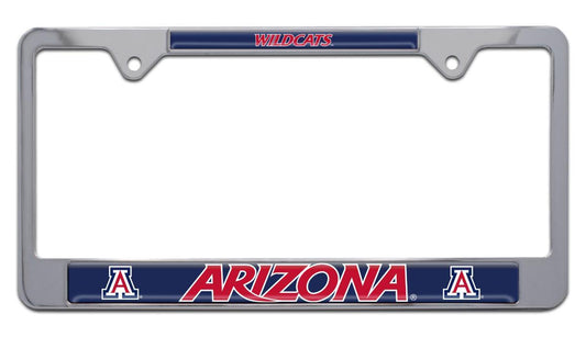University of Arizona Wildcats Chrome Metal License Plate Frame